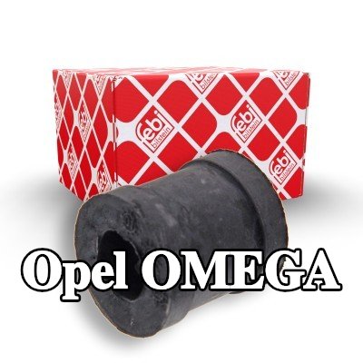 FEBI BILSTEIN جلبة قضيب مانع للانقلاب المحور الخلفي, 13mm, مطاط — Opel Omega