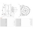AS-PL Alternatör 40A — 1992 Nissan Cabstar (5)