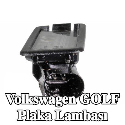 METZGER Plaka lambası Sol, Sağ, LED'li, ampul tutuculu, E kalite damgalı — Volkswagen Golf