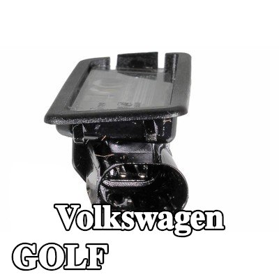 METZGER مصباح لوحة الأرقام الأيسر, يمين, مع LED, مع حامل لمبة, مع ختم الجودة E — Volkswagen Golf