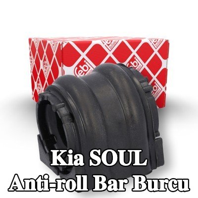 FEBI BILSTEIN Anti-roll bar burcu 21mm, Kauçuk — Kia Soul