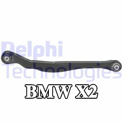 DELPHI ذراع التعليق للمحور الخلفي, علوي, صفائح فولاذية, بدون وصلة كروية — BMW X2