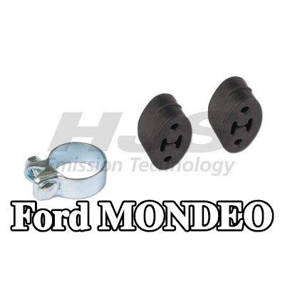 HJS طقم تركيب العادم مع مشبك — Ford Mondeo