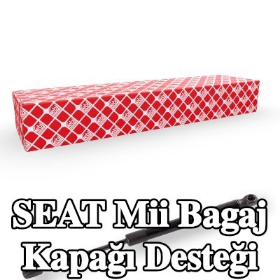 FEBI BILSTEIN Bagaj kapağı amortisörü (Her iki taraf), 363mm — SEAT Mii