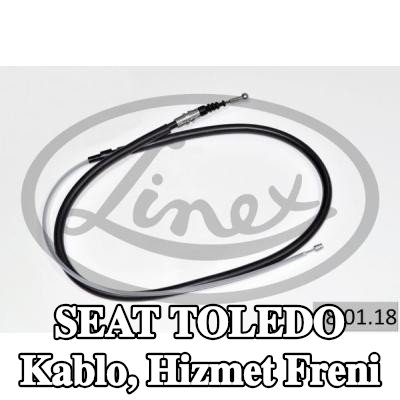 LINEX Kablo, hizmet freni — SEAT Toledo