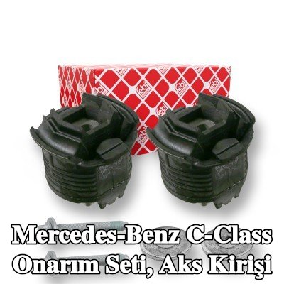 FEBI BILSTEIN Onarım Seti, arka aks kirişi, Arka Aks, cıvata/vida ile — 2002 Mercedes-Benz C-Class