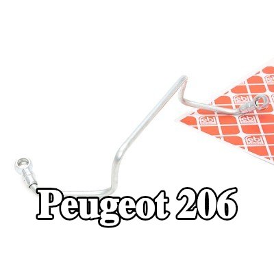 FEBI BILSTEIN أنبوب الزيت، الشاحن — Peugeot 206