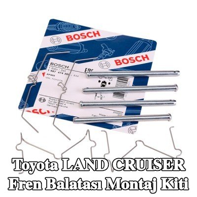 BOSCH Fren balatası montaj kiti — Toyota Land Cruiser