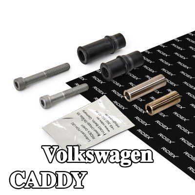 RIDEX برغي مكابح المحور الأمامي — 1990 Volkswagen Caddy