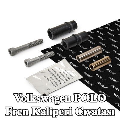 RIDEX Fren kaliperi cıvatası Ön Aks — 2000 Volkswagen Polo