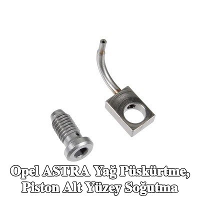 METZGER Yağ püskürtme, piston alt yüzey soğutma — Opel Astra