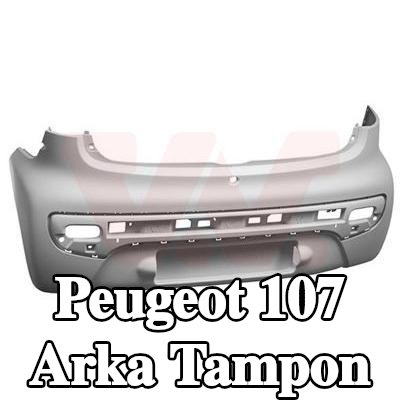 VAN WEZEL Arka tampon Arka — Peugeot 107