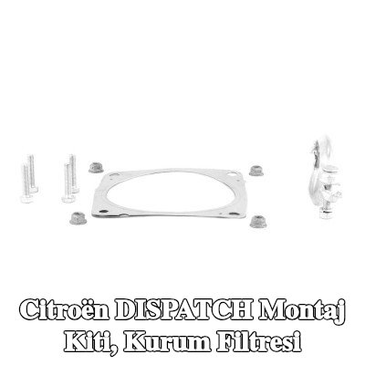 WALKER Montaj Kiti, kurum filtresi — 2012 Citroën Dispatch