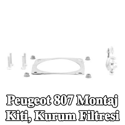 WALKER Montaj Kiti, kurum filtresi — Peugeot 807