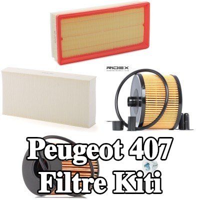 RIDEX Filtre kiti — 2004 Peugeot 407