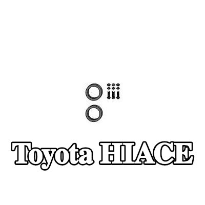 HJS مجموعة تركيب المحول الحفاز — Toyota Hiace