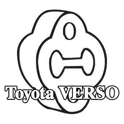 BOSAL حامل مطاطي للعادم — Toyota Verso