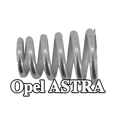 WALKER طقم التثبيت، كاتم الصوت — 1997 Opel Astra