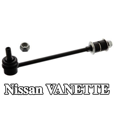 FEBI BILSTEIN وصلة قضيب مانع الانقلاب للمحور الأمامي الأيسر, المحور الأمامي الأيمن, 235mm, الفولاذ, مع حوامل مطاطية, مع غسالات — 1990 Nissan Vanette