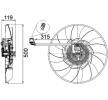 MAHLE Fan, radyatör 500mm — 2012 Land Rover Range Rover (2)