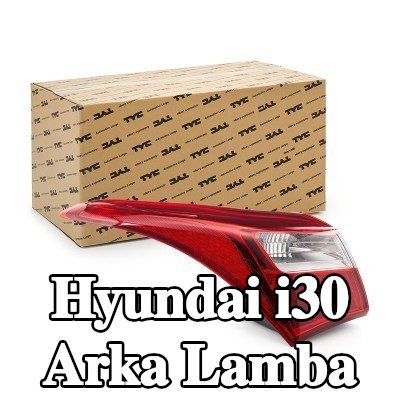 TYC Arka lamba Sol, ampul yuvası olmadan — Hyundai i30