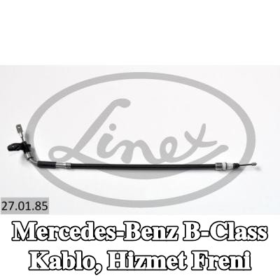 LINEX Kablo, hizmet freni — Mercedes-Benz B-Class