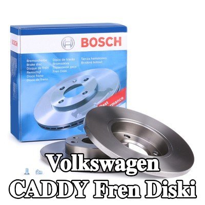 BOSCH Fren diski Dış Çap: 239mm, düz, Yağlanmış, cıvata/vida ile — 1990 Volkswagen Caddy
