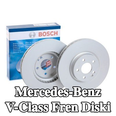 BOSCH Fren diski Dış Çap: 330mm, Havalandırmalı, Kaplamalı — Mercedes-Benz V-Class