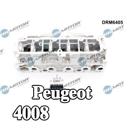 DR.MOTOR AUTOMOTIVE رأس الأسطوانة بدون عمود (أعمدة) الكامات, بدون نوابض الصمامات, بدون صمامات — Peugeot 4008