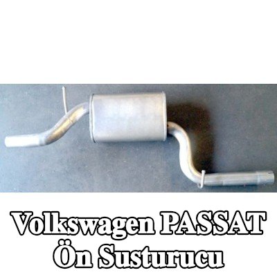 VEGAZ Ön susturucu orta — Volkswagen Passat