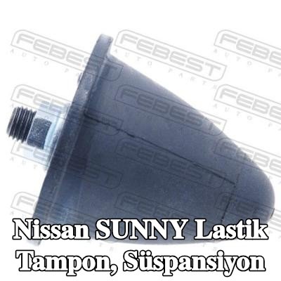 FEBEST Lastik tampon, süspansiyon Arka aks — Nissan Sunny