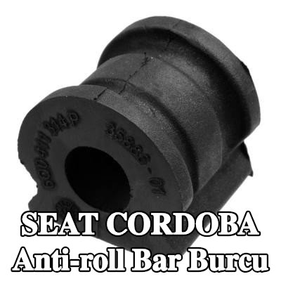 LEMFÖRDER Sol ön aks stabilizatör çubuğu burcu, Ön Aks Sağ, 16mm — SEAT Cordoba