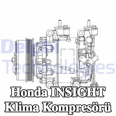 DELPHI Klima kompresörü — Honda Insight