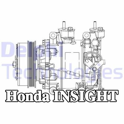 DELPHI ضاغط تكييف الهواء — Honda Insight