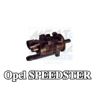 MEAT & DORIA صمام، نظام تزويد الوقود — Opel Speedster