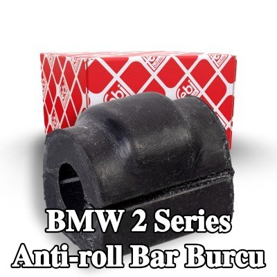 FEBI BILSTEIN Anti roll bar burcu Arka Aks, 14mm, Kauçuk — 2016 BMW 2 Series