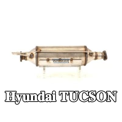 WALKER مرشح جسيمات الديزل مع قطع التثبيت — 2004 Hyundai Tucson