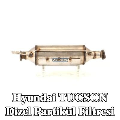 WALKER Montaj parçaları ile birlikte dizel partikül filtresi — 2004 Hyundai Tucson