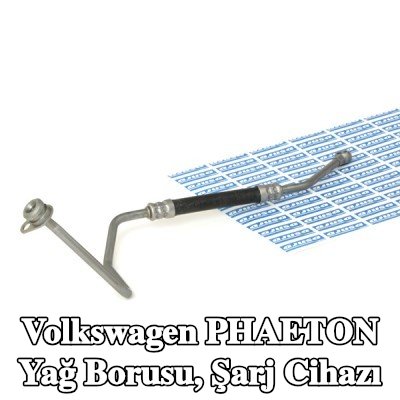 AJUSA Yağ Borusu, şarj cihazı — 2004 Volkswagen Phaeton
