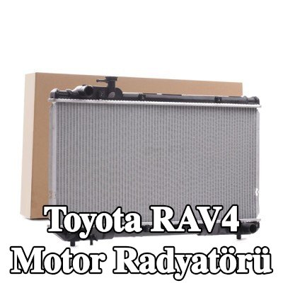 RIDEX Motor radyatörü Alüminyum, Plastik — 2000 Toyota Rav4