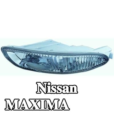 ABAKUS مصباح ضباب يمين, H3, بدون لمبة, بدون حامل لمبة — Nissan Maxima