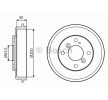 BOSCH Arka aks fren kampanası, 244mm — Ford Ka (6)