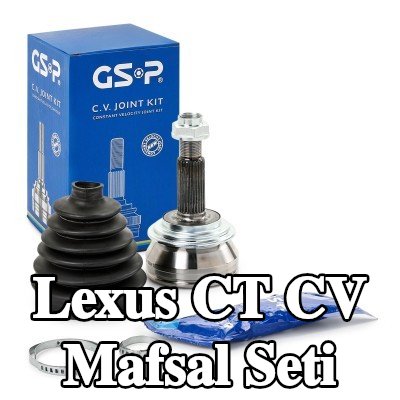 GSP Ön aks sol CV mafsal kiti, Tekerlek Tarafı, Kilit halkası, iç kısım — Lexus Ct