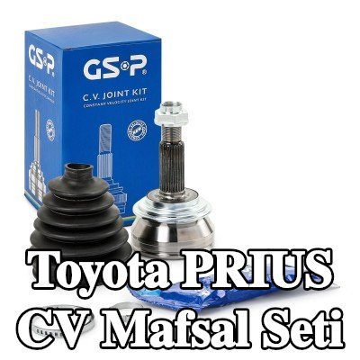 GSP Ön aks sol CV mafsal kiti, Tekerlek Tarafı, Kilit halkası, iç kısım — Toyota Prius
