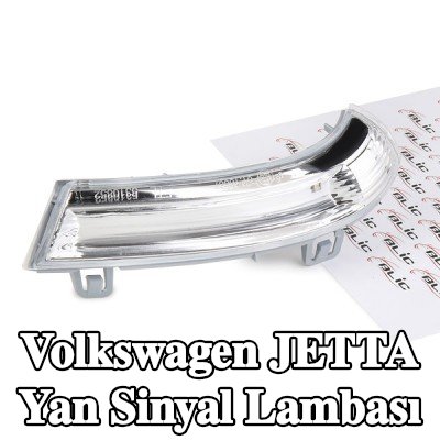 BLIC Yan sinyal Dış Ayna, Sağ, beyaz — 2004 Volkswagen Jetta