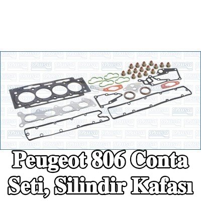 AJUSA Conta seti, silindir kapağı contalı silindir kapağı, valf gövdesi contalı, MULTILAYER STEEL — Peugeot 806