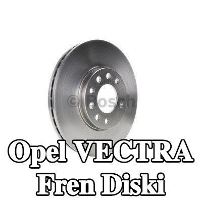 BOSCH Fren diski Dış Çap: 288mm, Havalandırmalı, Yağlanmış — 2000 Opel Vectra
