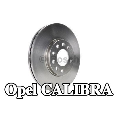 BOSCH القطر الخارجي لقرص المكابح: 288mm, مُهوى, مشحم — Opel Calibra