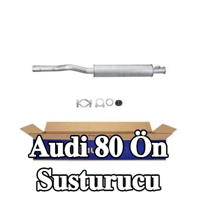 HELLA Ön susturucu Ön, montaj parçaları ile — Audi 80