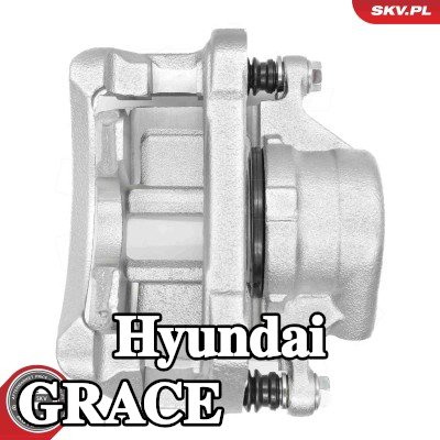 ESEN SKV مكابح الفرامل المحور الأمامي الأيسر, مع إطار تثبيت — Hyundai Grace